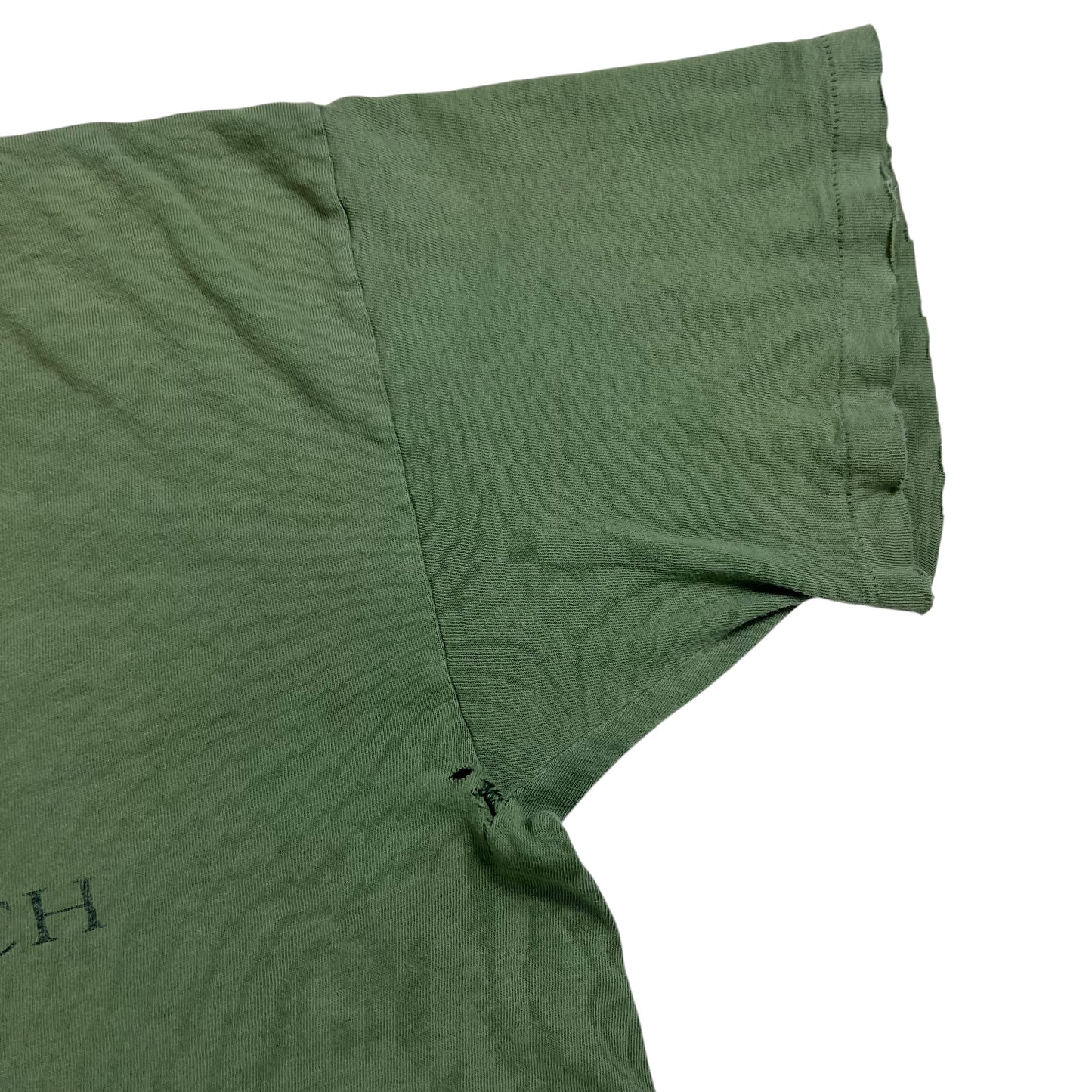 Vintage 90s Sesame Street Oscar The Grouch distressed tee (L)