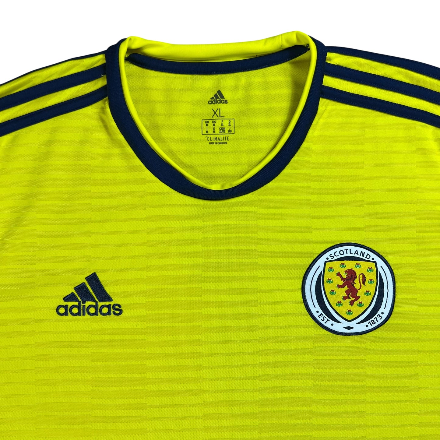 2017 Adidas Scotland soccer jersey (XL)