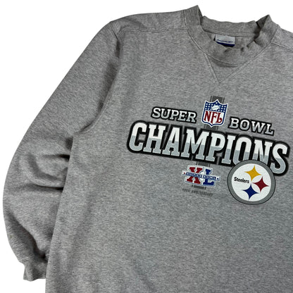 Vintage 2006 Pittsburgh Steelers Super Bowl XL champions crewneck (L)