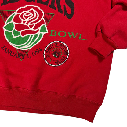 Vintage 1994 Wisconsin Badgers Rose Bowl spell out crewneck (L)