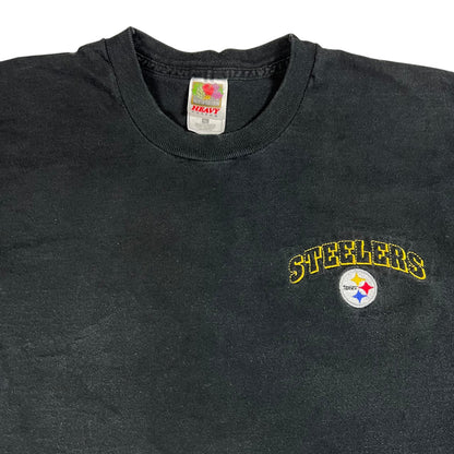 Vintage 90s Pittsburgh Steelers embroidered NFL tee (XL)
