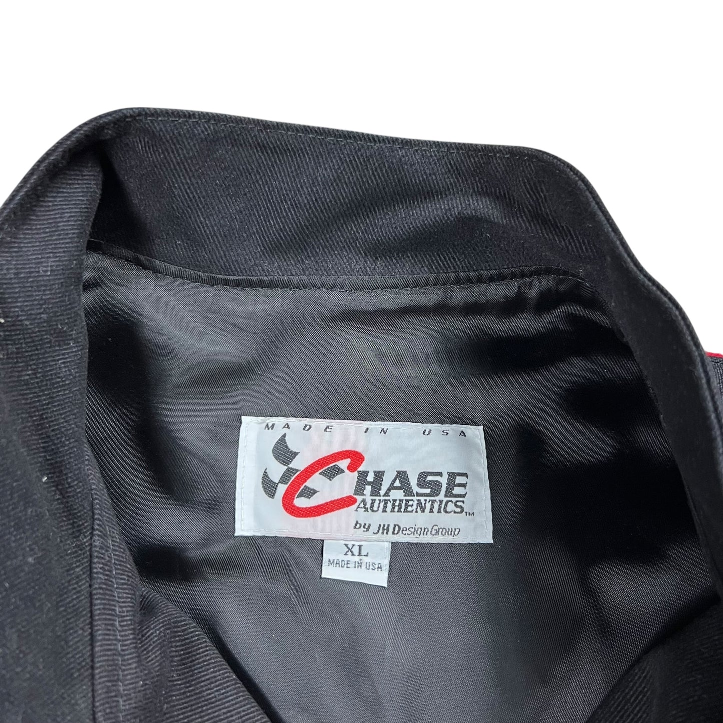 Vintage 90s NASCAR Jeff Hamilton JH Dale Earnhardt Goodwrench Bass Pro Shops racing jacket (XL)