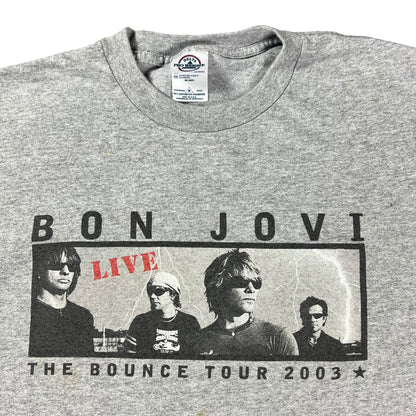 Vintage 2003 Bon Jovi The Bounce Tour tee (M)