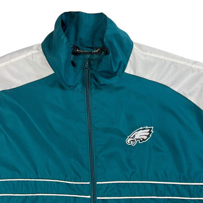 Vintage Y2K Philadelphia Eagles NFL windbreaker jacket (XXL)