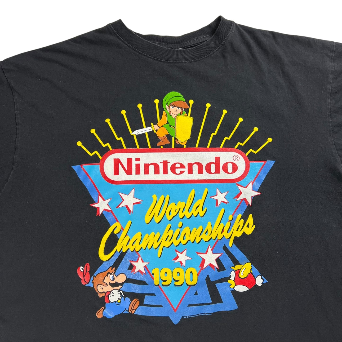 Vintage 2003 Nintendo World Championships 1990 TEST PRINT tee (XXL)