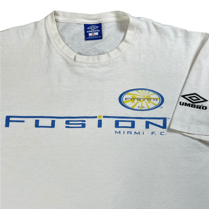 Vintage 90s Umbro Miami FC Fusion MLS soccer tee (XL)
