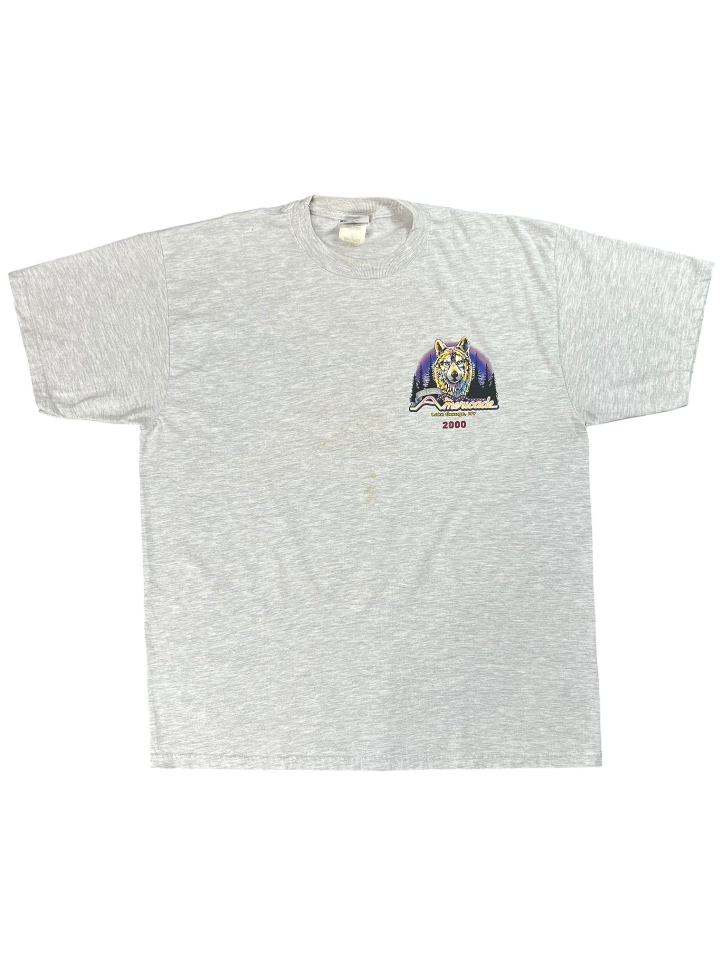 Vintage 2000 Americade wolves Biker rally tee (XL)