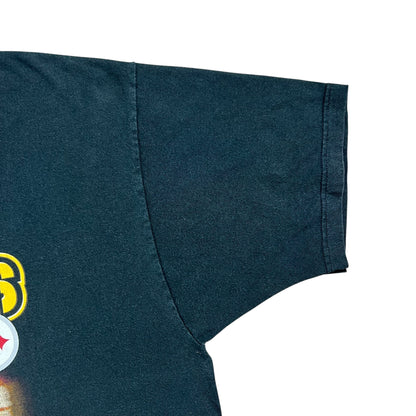 Vintage Y2K Pittsburgh Steelers Big Ben Roethlisberger steel worker tee (XL)