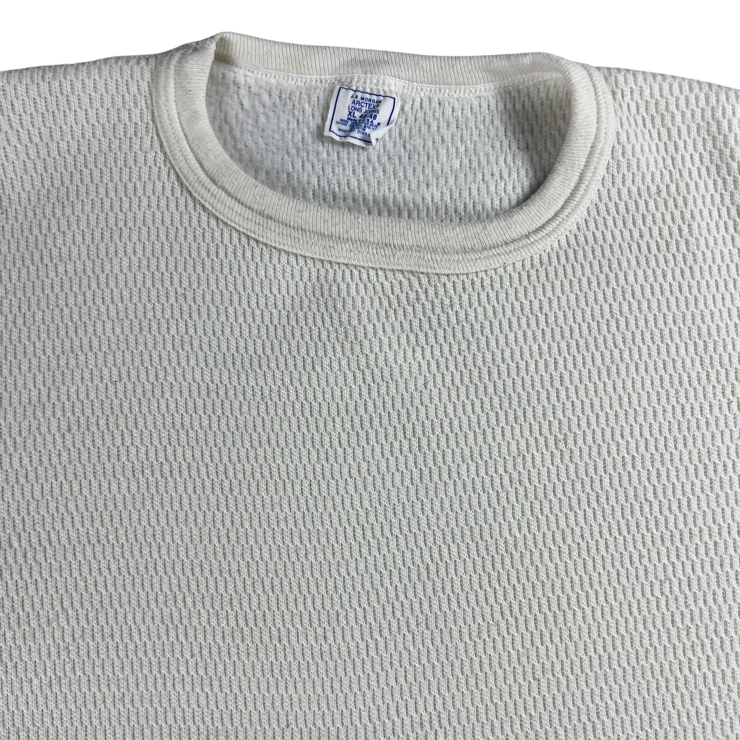 Vintage 1970s J.E. Morgan Arctex thermal long sleeve shirt (L)