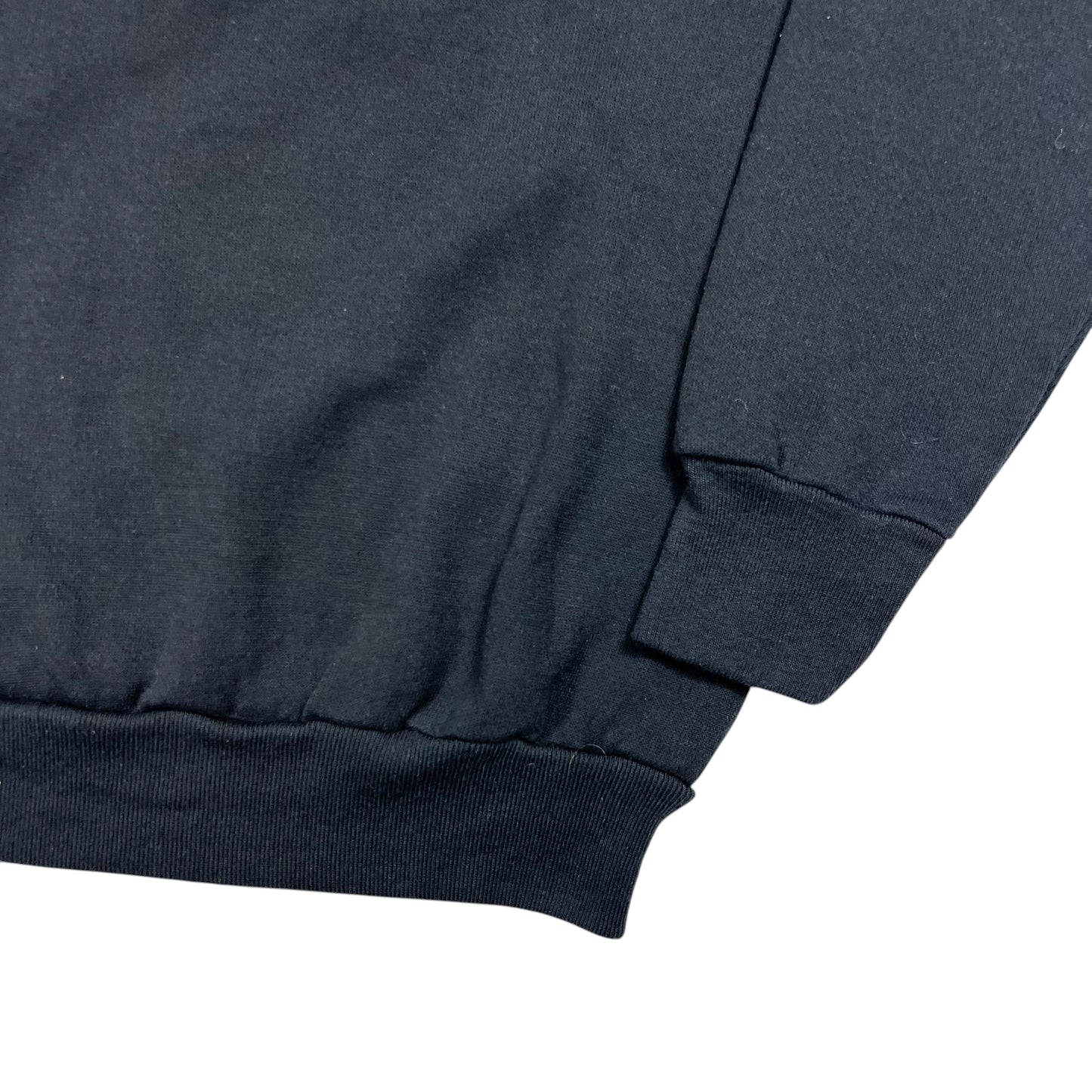 Vintage 90s Tultex black blank crewneck (M)