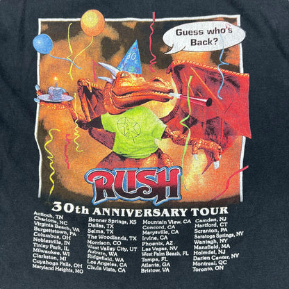 Vintage Y2K Rush 30th anniversary band tee (L)