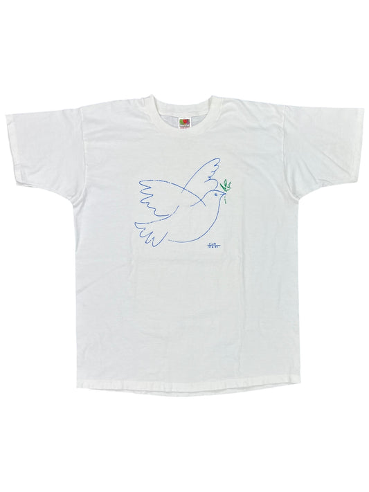 Vintage 90s Picasso Dove of Peace art tee (XL)