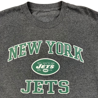 Vintage Y2K New York Jets NFL long sleeve shirt (XL)