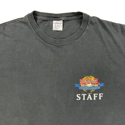 Vintage 1996 Yu-Gi-Oh! Duelist League STAFF tee (XL)