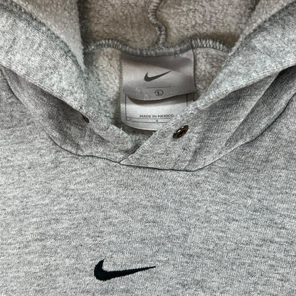 Vintage Y2K Nike center swoosh grey hoodie (L)