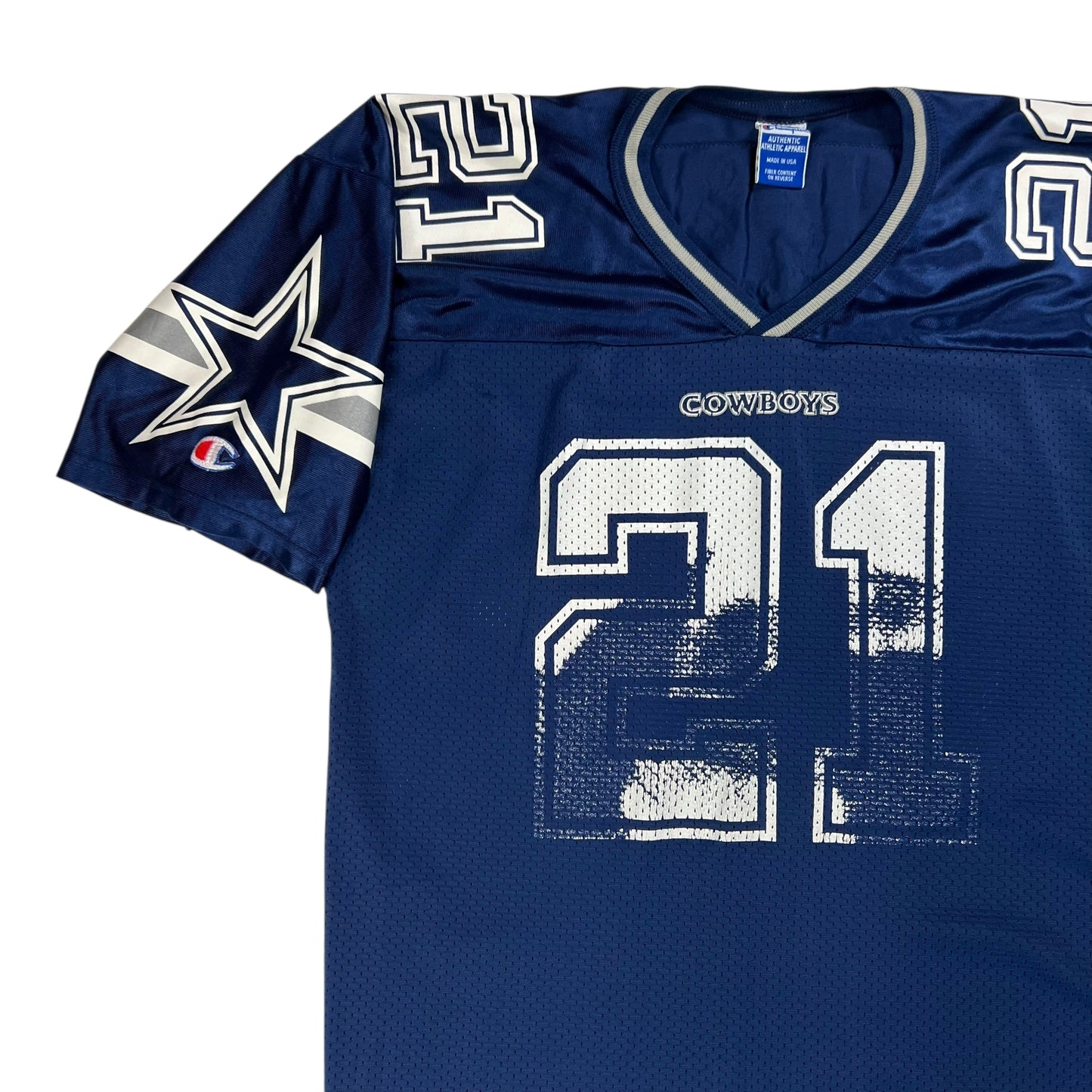 Vintage 90s Champion Dallas Cowboys Deion Sanders jersey (L)