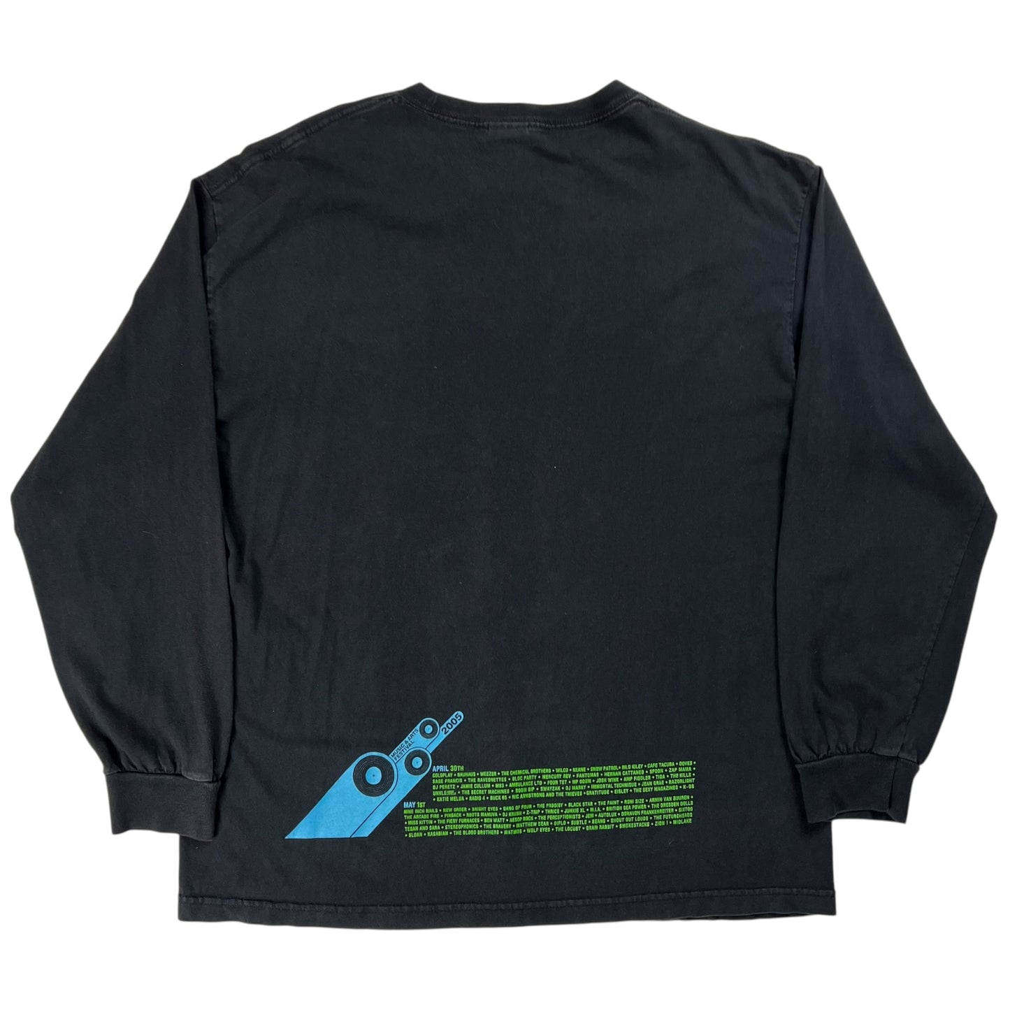 Vintage 2005 Coachella music festival long sleeve shirt (XL)