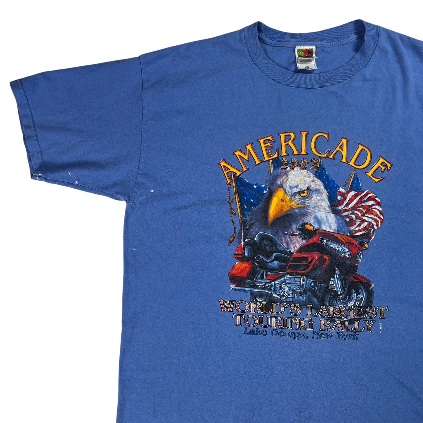 Vintage 2002 Americade biker rally eagle tee (XL)