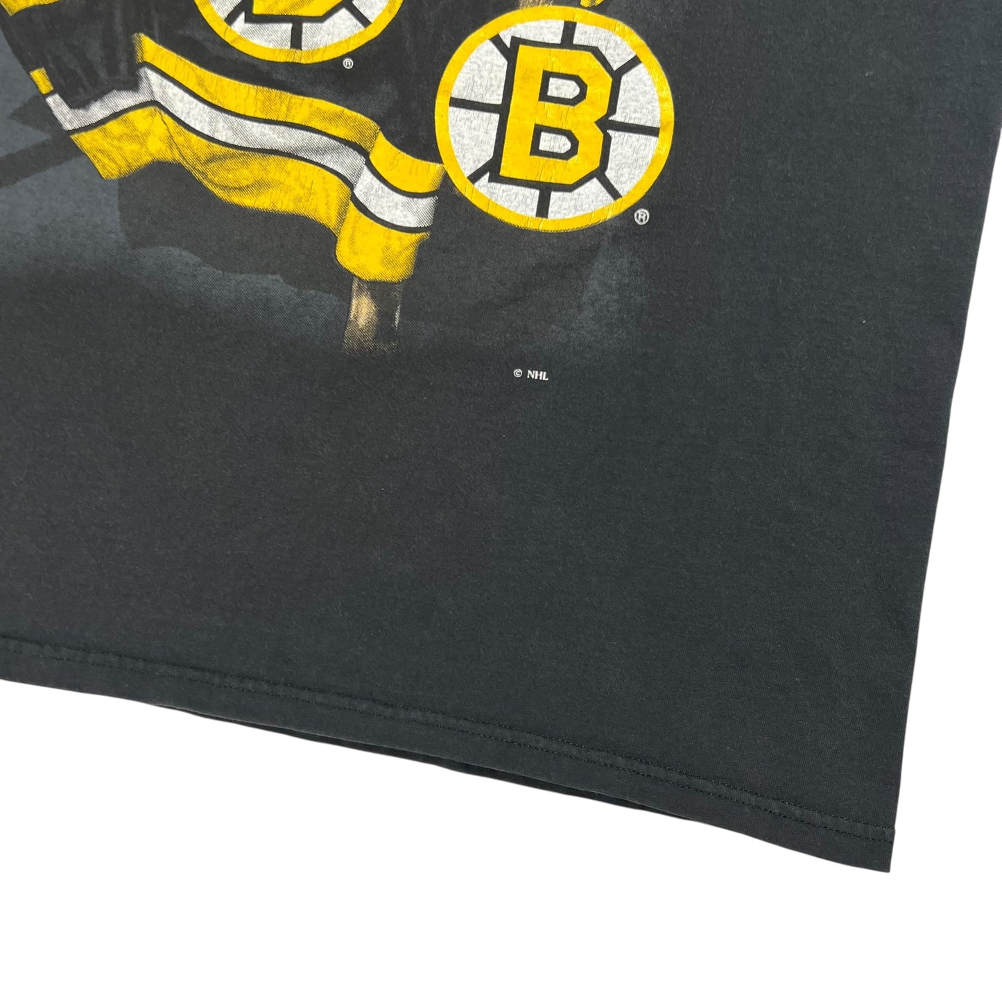 Vintage 90s Nutmeg Boston Bruins faded tee (XL)