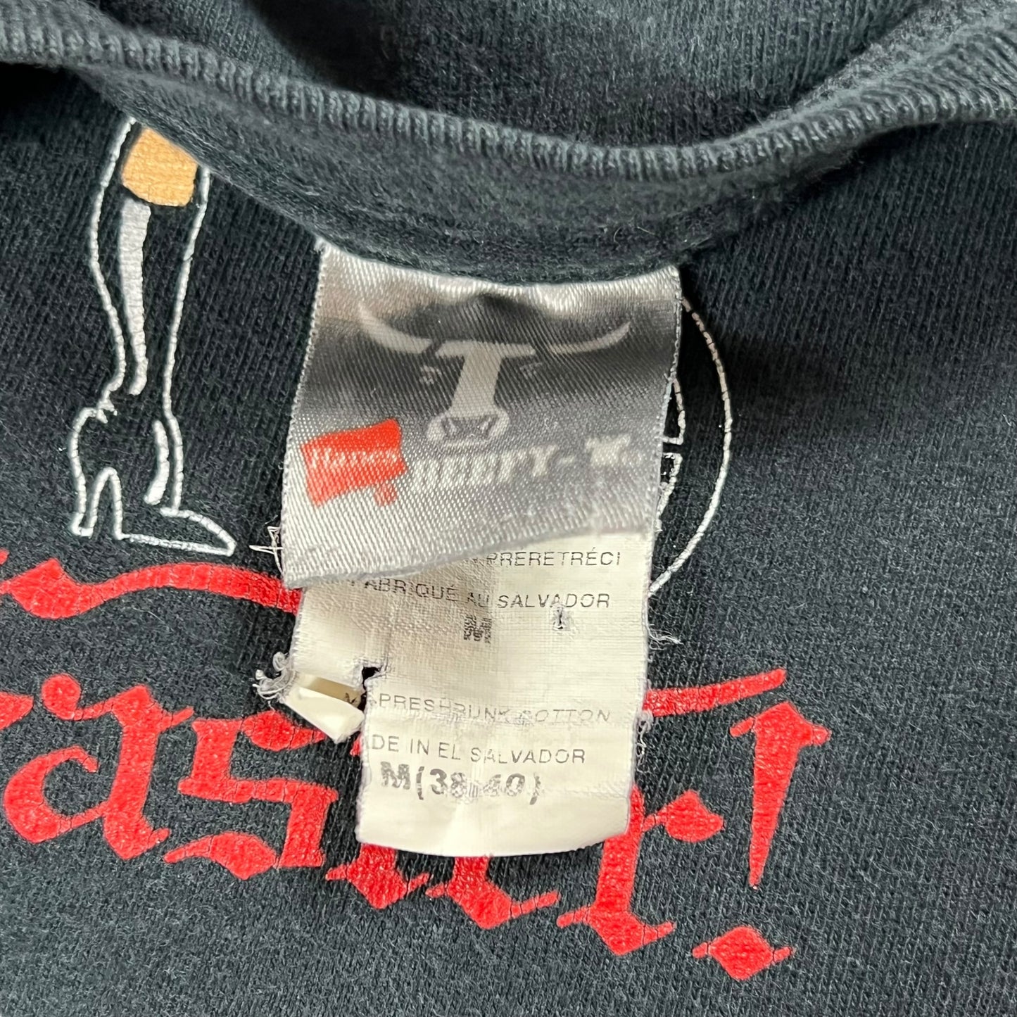 Vintage Y2K Dominatrix “Master Says… Faster” BDSM tee (M)