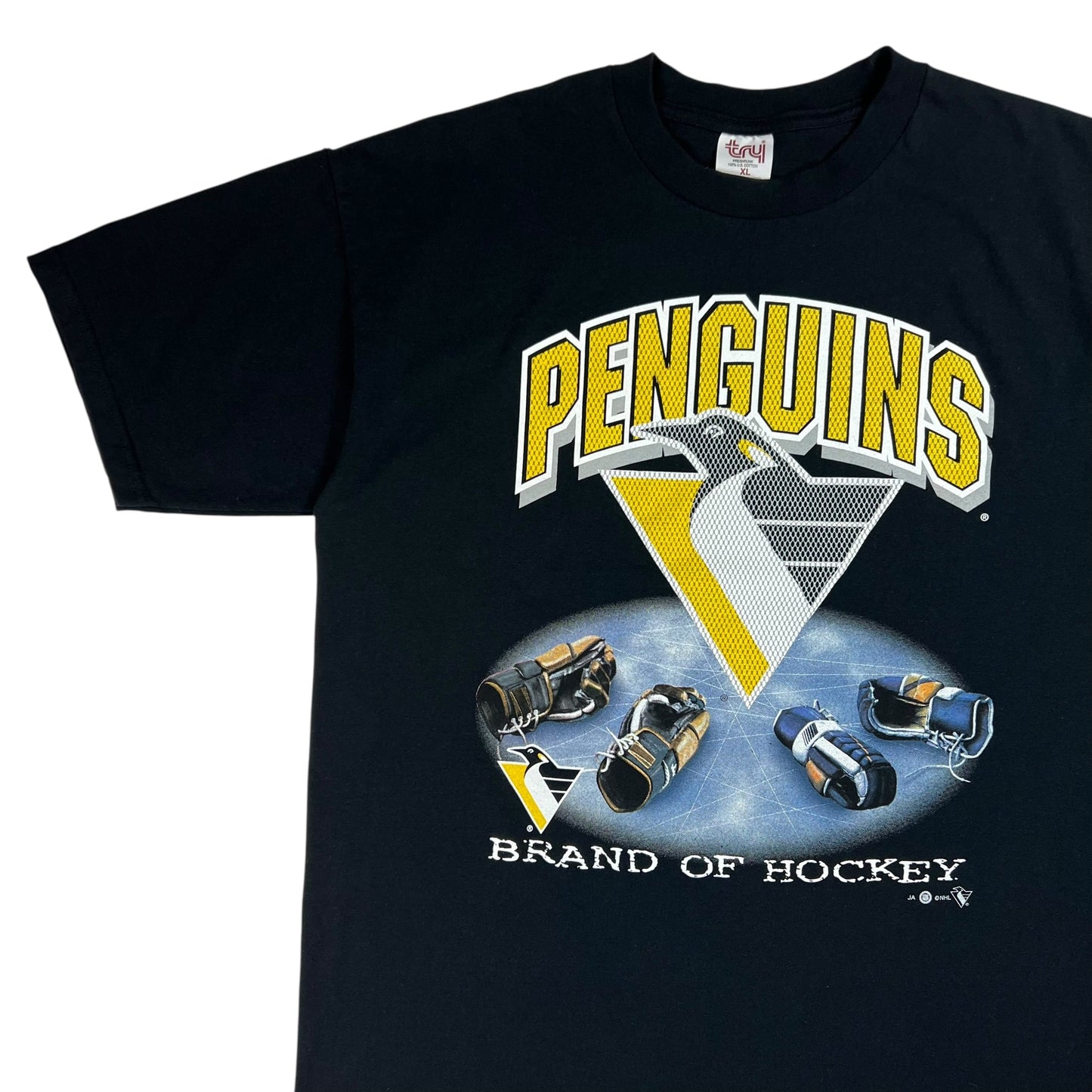 Vintage 90s Pittsburgh Penguins Brand of Hockey tee (XL)