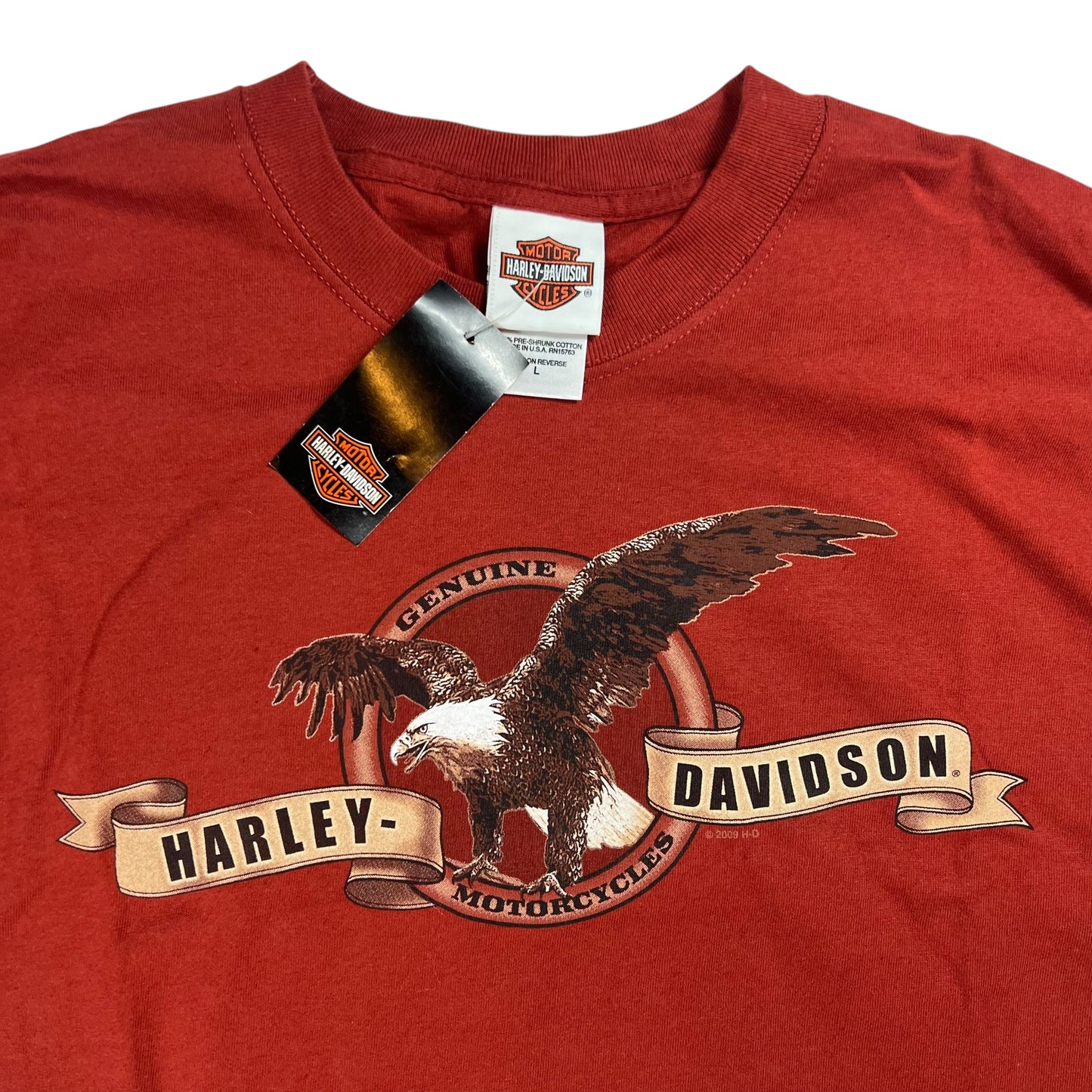 2009 Harley Davidson Motorcycles South Carolina tee (L) DS NWT