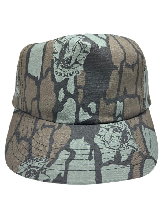Vintage 90s Camel Joe Camel camouflage all over print SnapBack