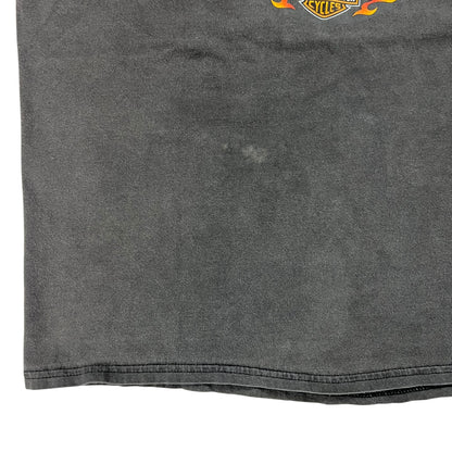 Vintage 90s Harley Davidson Hell On Wheels faded tee (L)