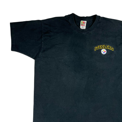 Vintage 90s Pittsburgh Steelers embroidered NFL tee (XL)