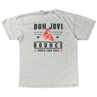 Vintage 2003 Bon Jovi The Bounce Tour tee (M)