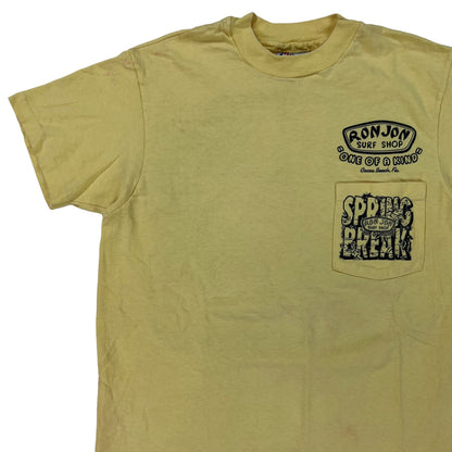 Vintage 1991 Ron Jon Surf Shop Spring Break pocket tee (M)