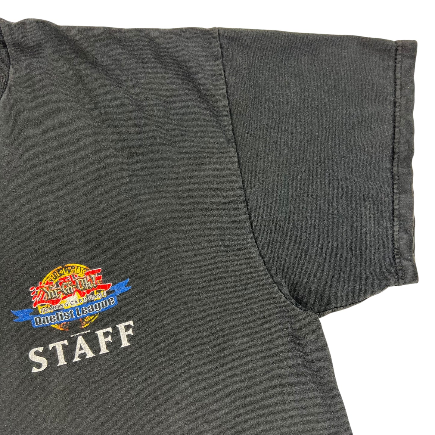 Vintage 1996 Yu-Gi-Oh! Duelist League STAFF tee (XL)