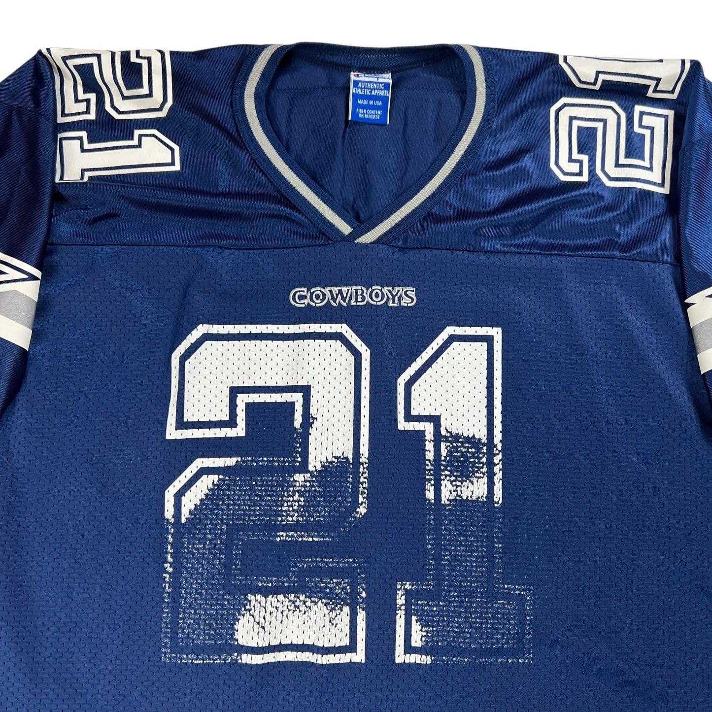 Vintage 90s Champion Dallas Cowboys Deion Sanders jersey (L)