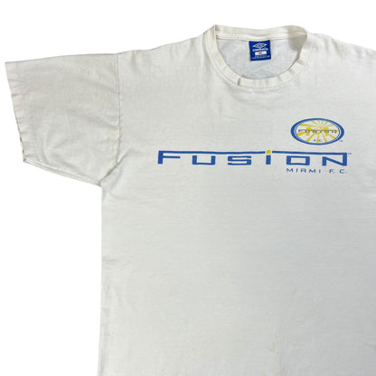 Vintage 90s Umbro Miami FC Fusion MLS soccer tee (XL)