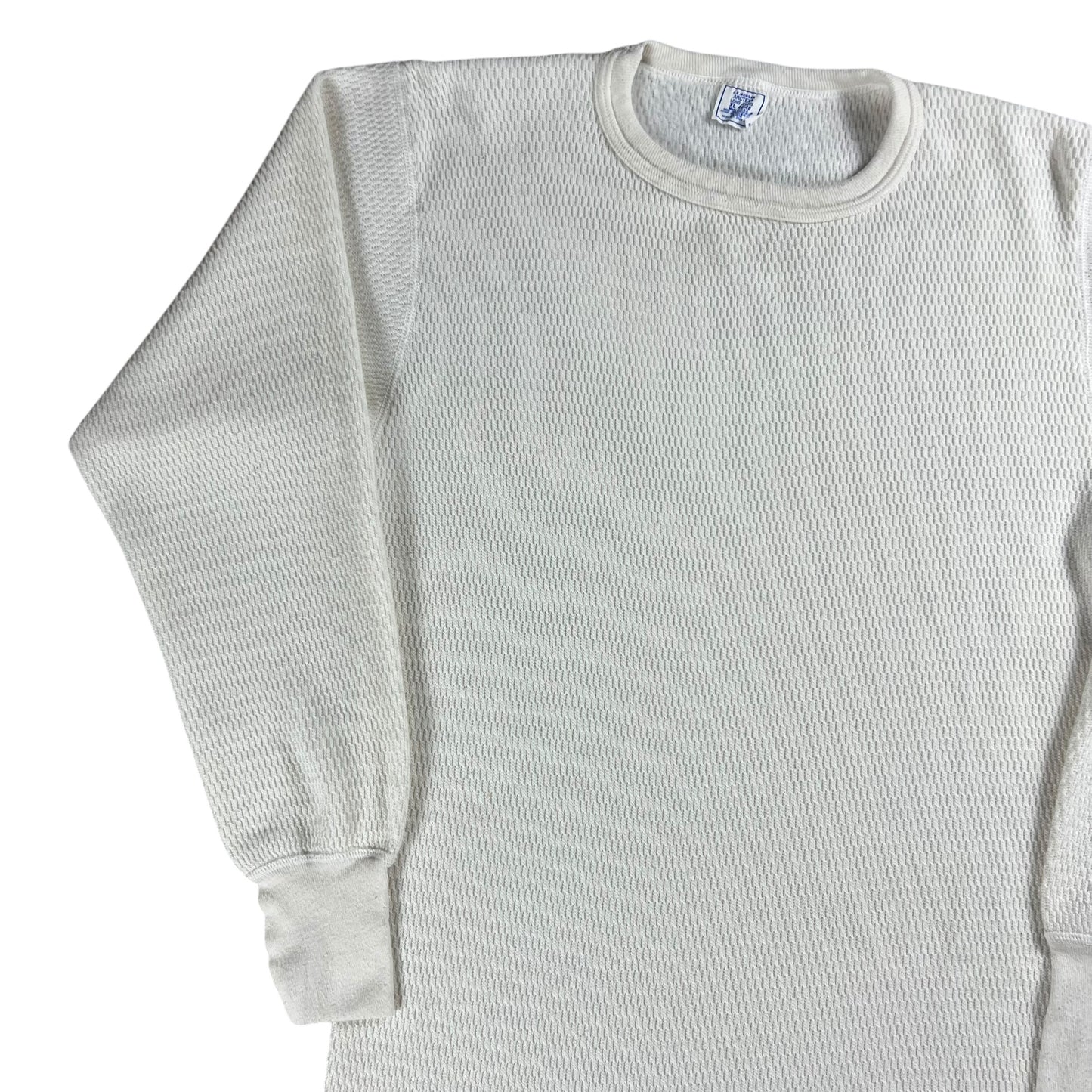 Vintage 1970s J.E. Morgan Arctex thermal long sleeve shirt (L)