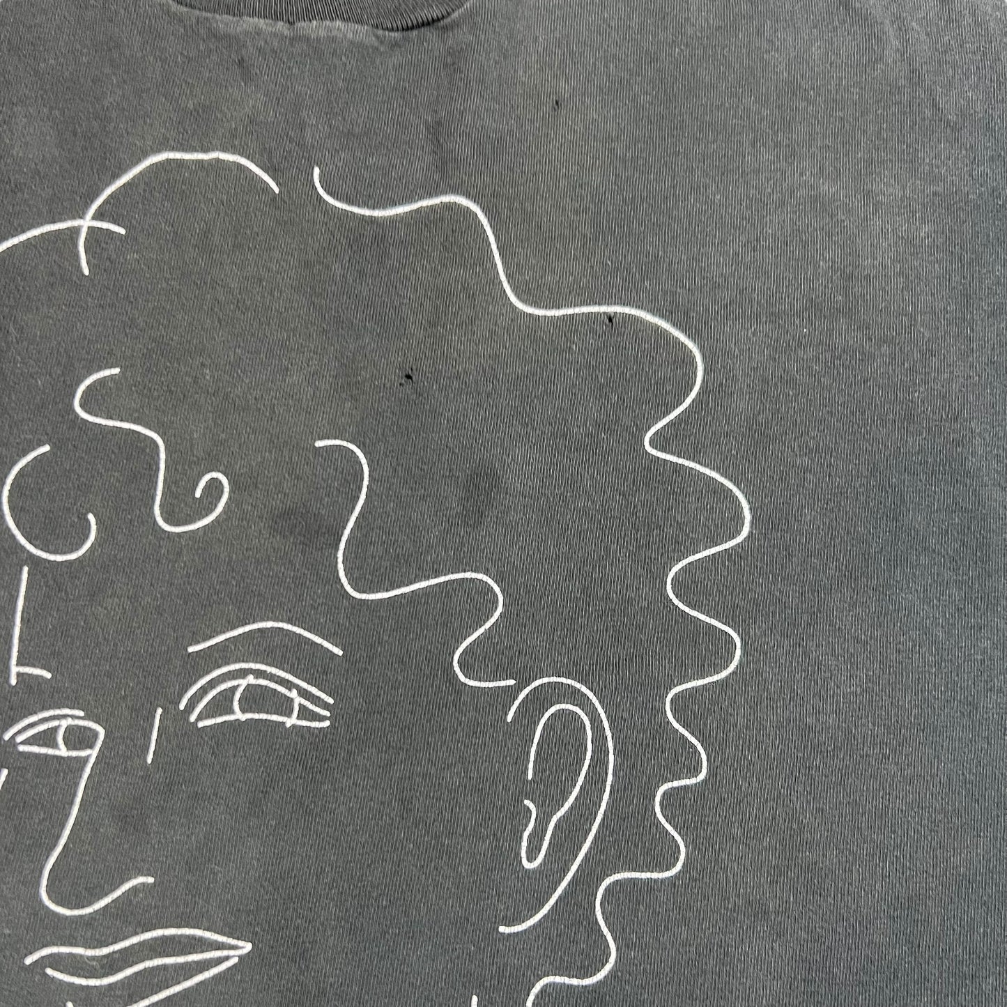 Vintage 1993 Bette Midler illustration faded tee (XL)