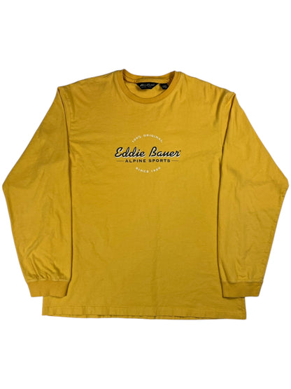Vintage Y2K Eddie Bauer Alpine Sports long sleeve shirt (L)