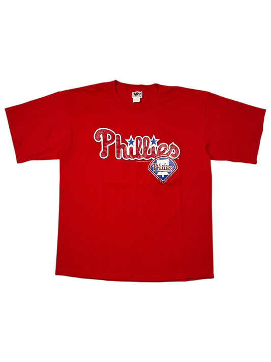 Vintage 90s Lee Philadelphia Phillies red tee (L)