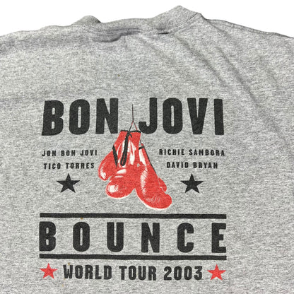 Vintage 2003 Bon Jovi The Bounce Tour tee (M)