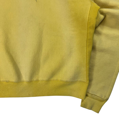 Vintage 80s Carhartt faded yellow heavy crewneck (L)