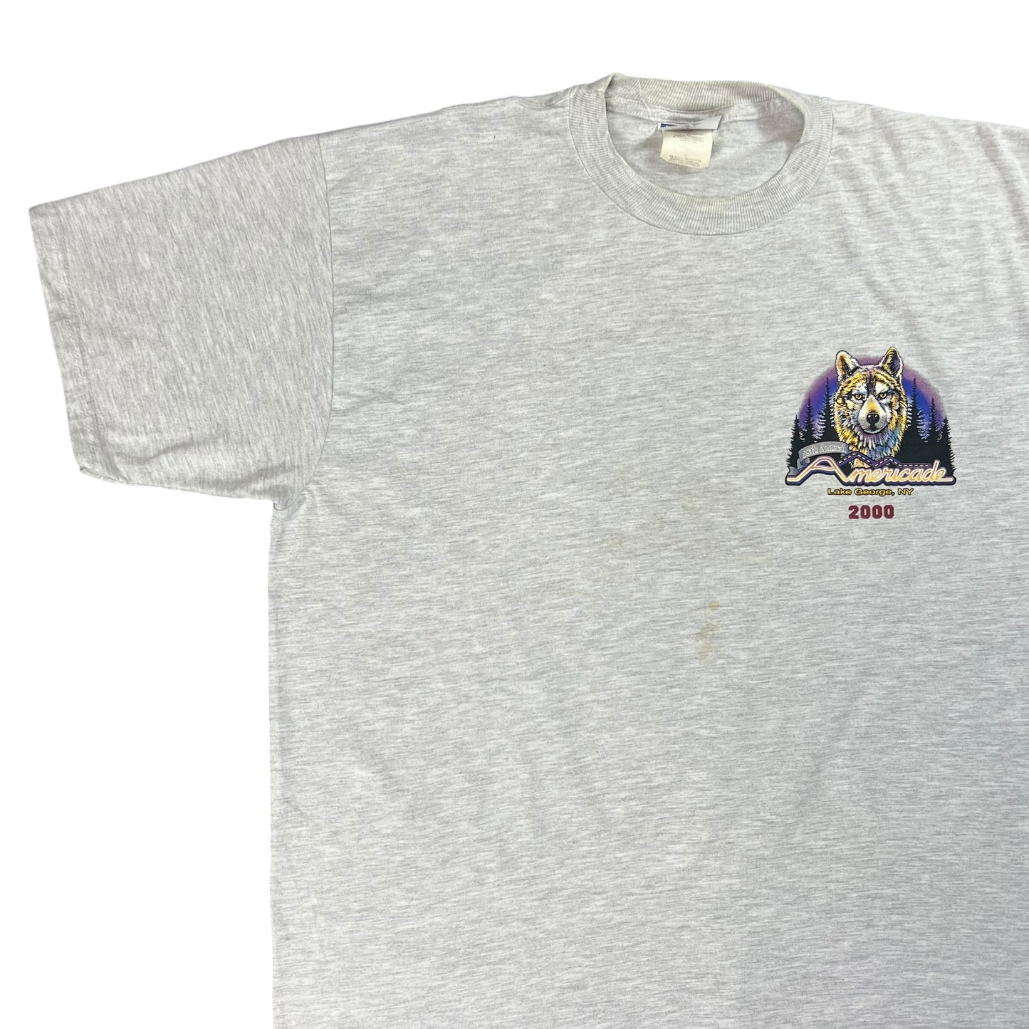 Vintage 2000 Americade wolves Biker rally tee (XL)