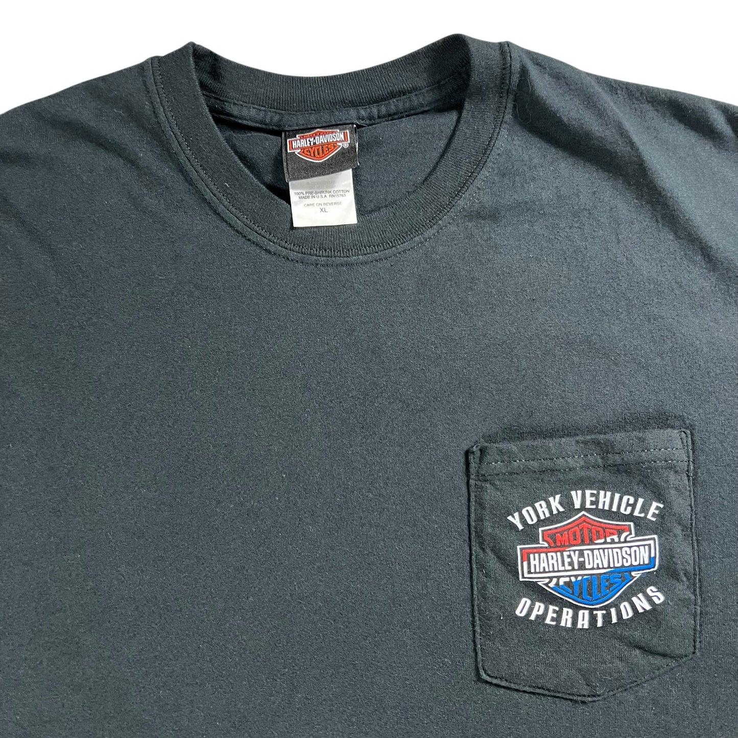 Vintage 2005 Harley Davidson Motorcycles York PA tee (XL)