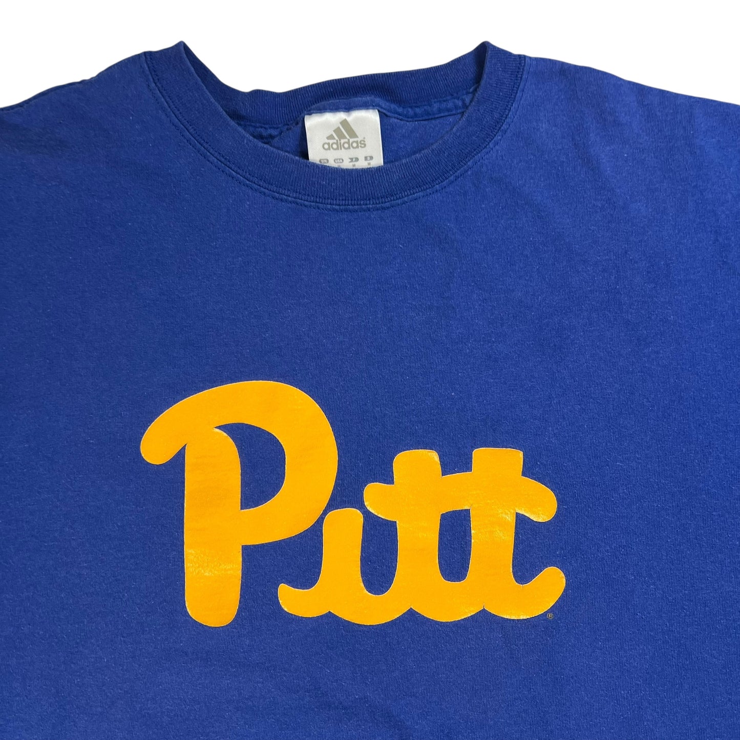 Vintage Y2K Adidas UPitt University of Pittsburgh Panthers tee (L)