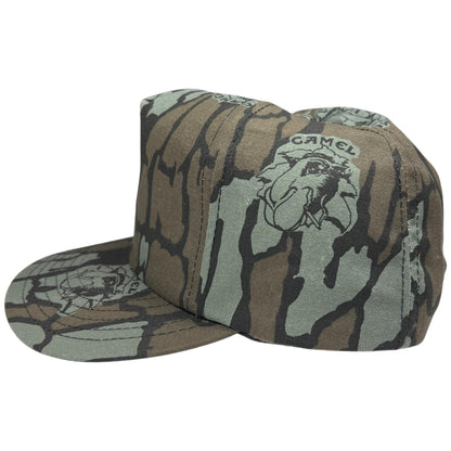 Vintage 90s Camel Joe Camel camouflage all over print SnapBack