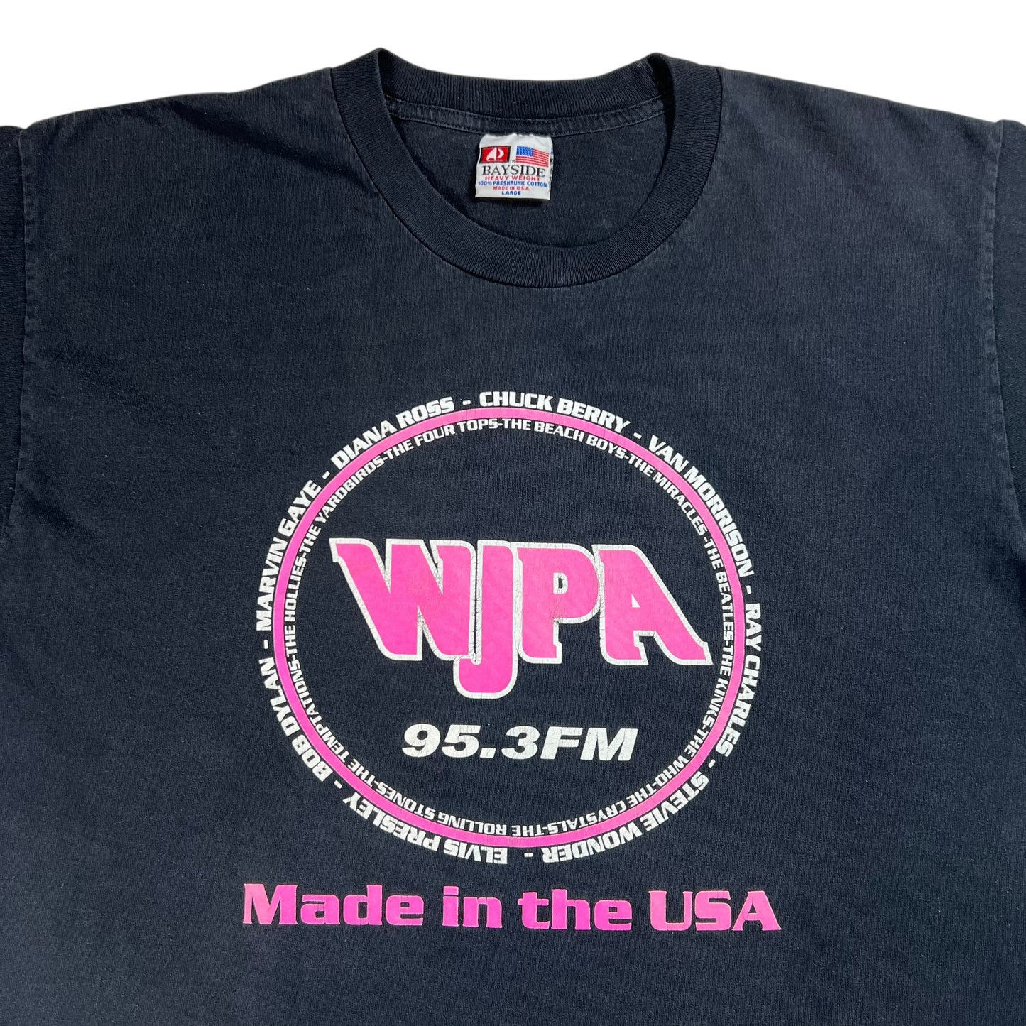 Vintage 90s WJPA 95.3 FM Radio station tee (L)