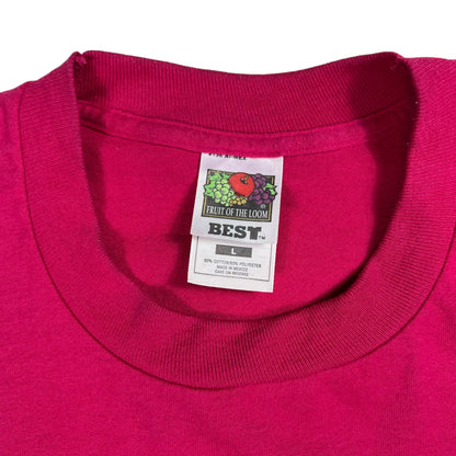 Vintage 90s Make me wine women’s crop top tee (L)