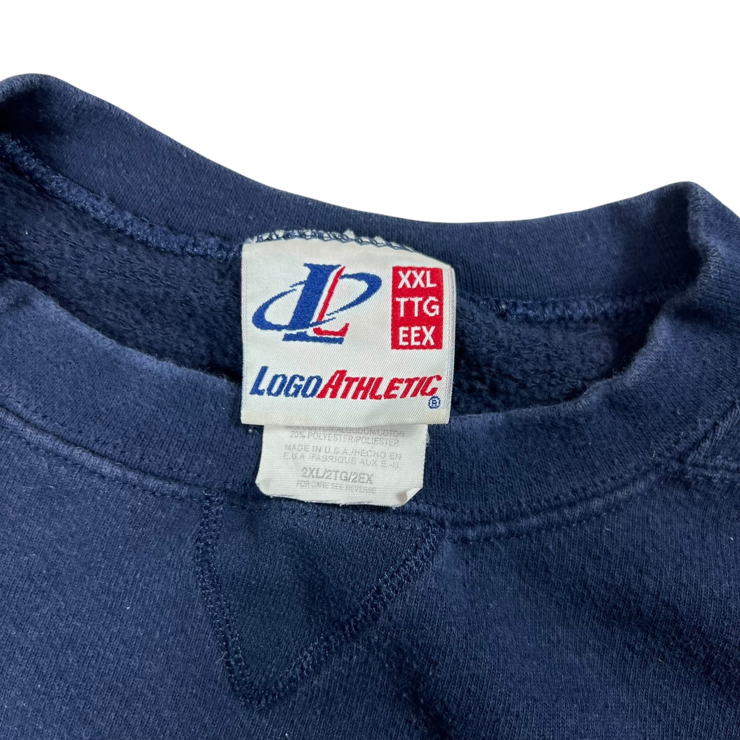 Vintage 90s Logo Athletic Tennessee Titans Crewneck (XXL)