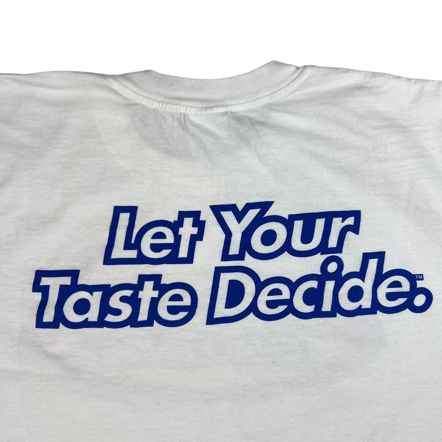 Vintage 90s Take the Pepsi Challenge soda promo tee (L/XL)