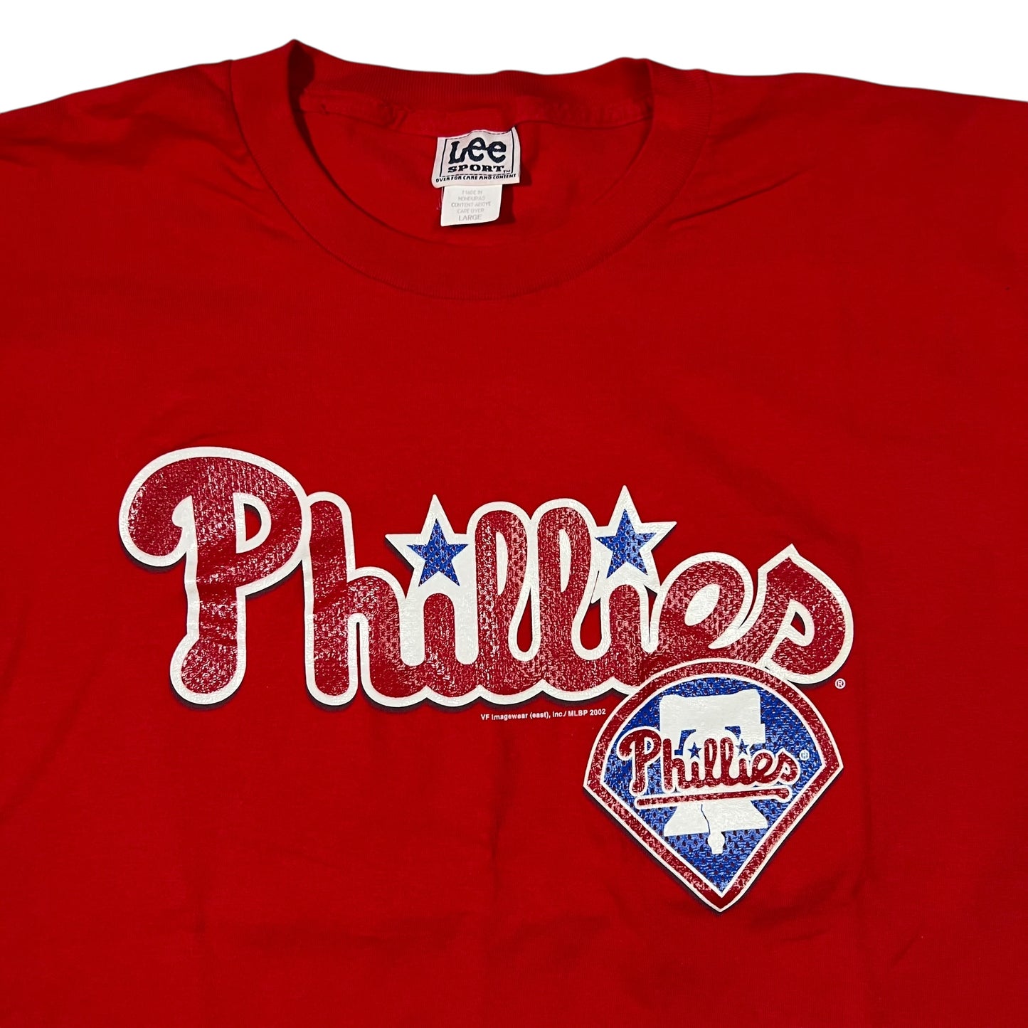 Vintage 90s Lee Philadelphia Phillies red tee (L)
