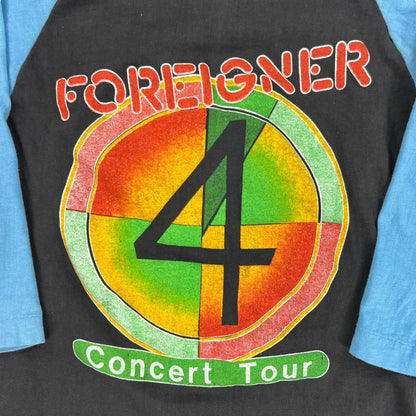 Vintage 70s Foreigner raglan band tee (S)